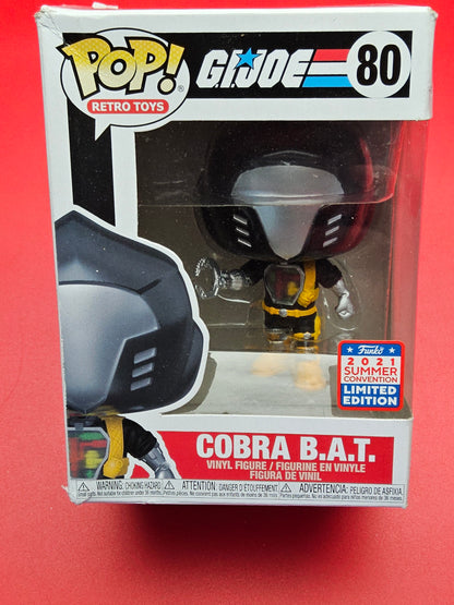 Pop #80 GI Joe cobra BAT