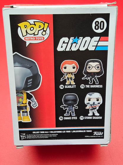 Pop #80 GI Joe cobra BAT