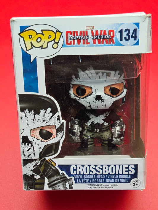 Pop #134 captain America civil war crossbones sealed in origjnal box