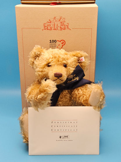 Steiff #670985 centenary bear with original paperwork and packaging