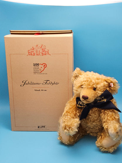 Steiff #670985 centenary bear with original paperwork and packaging