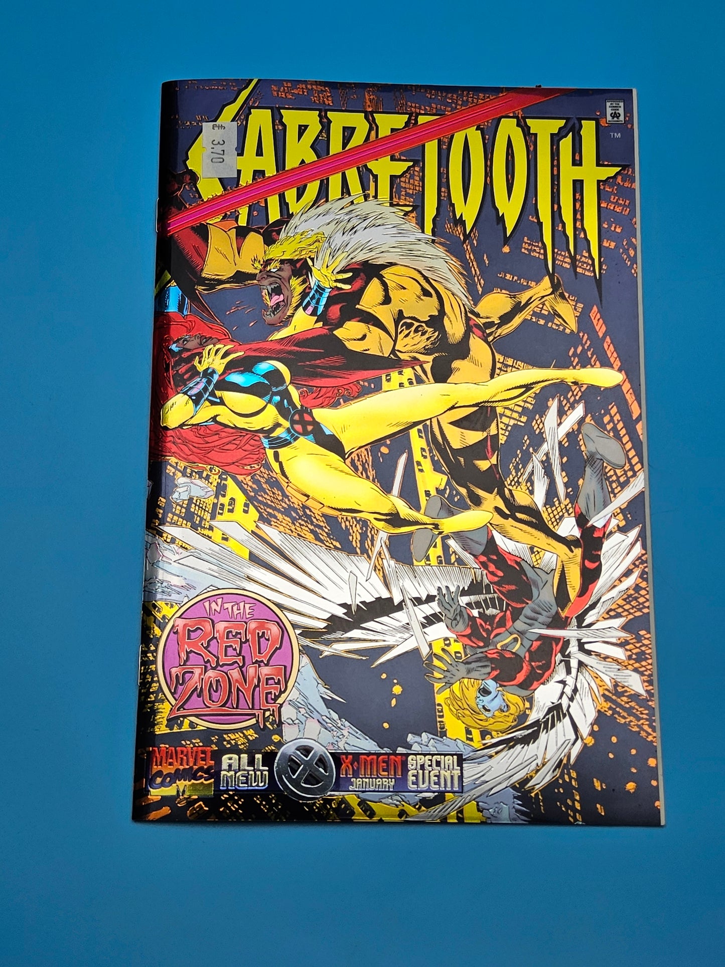 Vintage sabertooth comic