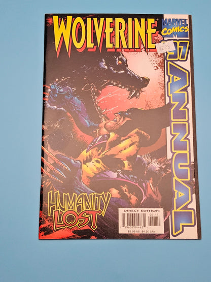 Vintage wolverine humanity lost comic