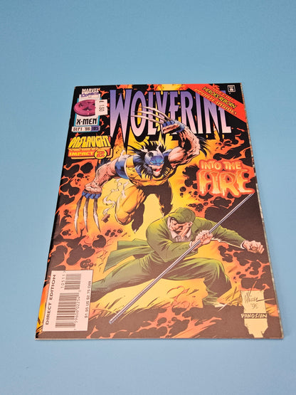 Vintage wolverine comic #105