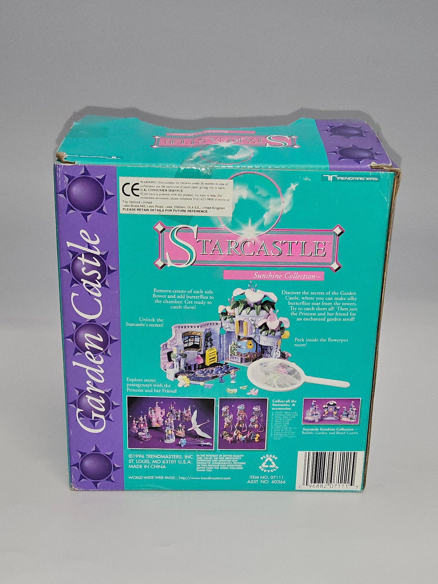 Trendmaster garden castle sealed in original packaging