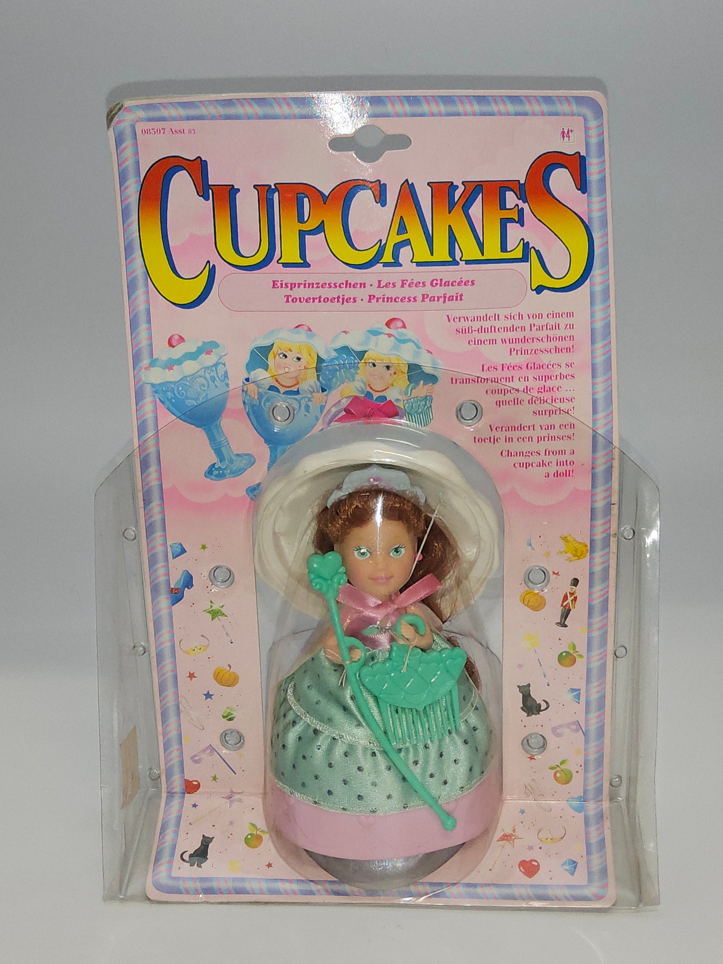 Cupcake doll sealed in original packaging