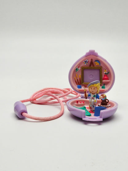 Polly pocket pretty picture locket 100% complete