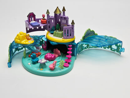 Polly pocket little mermaid under the sea kingdom 100% complete