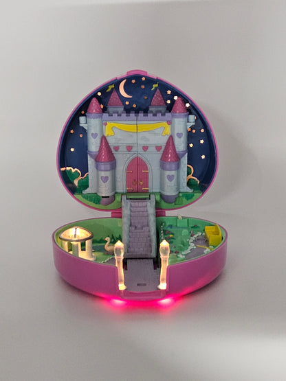 Polly pocket star light castle 100% complete (working lights)