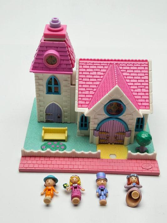 Polly pocket variation wedding chapel (missing topper)