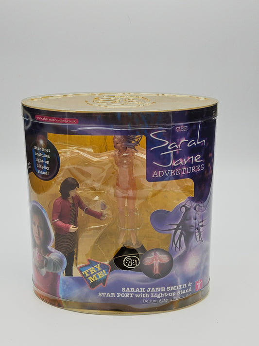 Sarah Jane adventures, sarah jane figure and star poet sealed