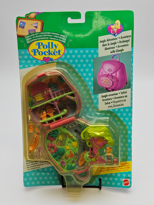 Polly pocket jungle adventure sealed in original packaging