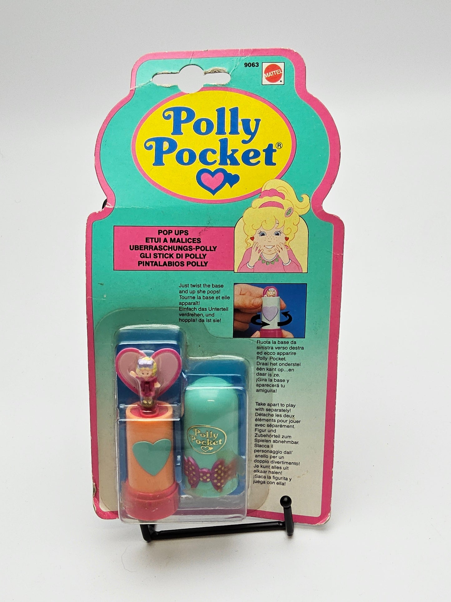 ULTRA RARE Polly pocket pop up lipstick sealed in original packaging