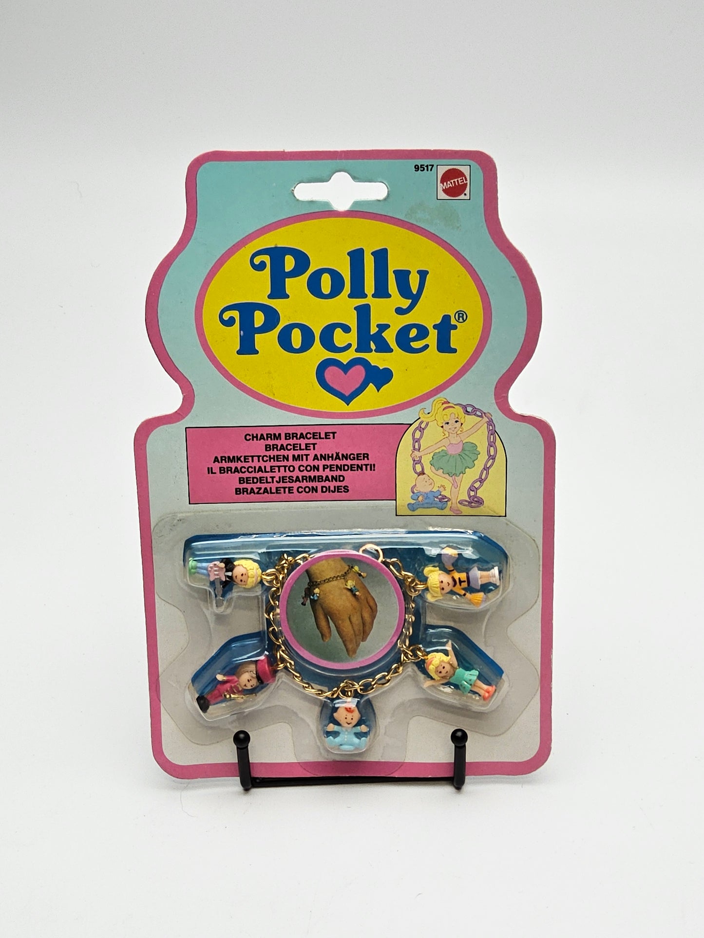 Polly pocket charm bracelet sealed in original packaging