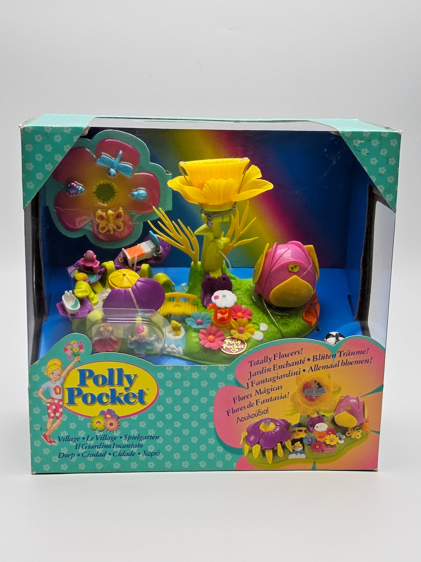 Polly pocket petal village (mattel variation) sealed in original packaging