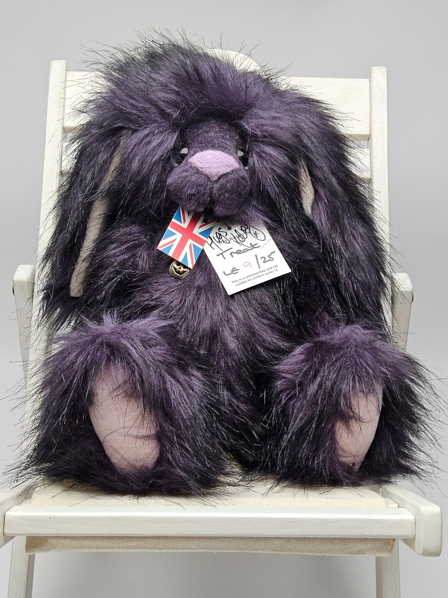 Kaycee bears Treat plush rabbit with signature