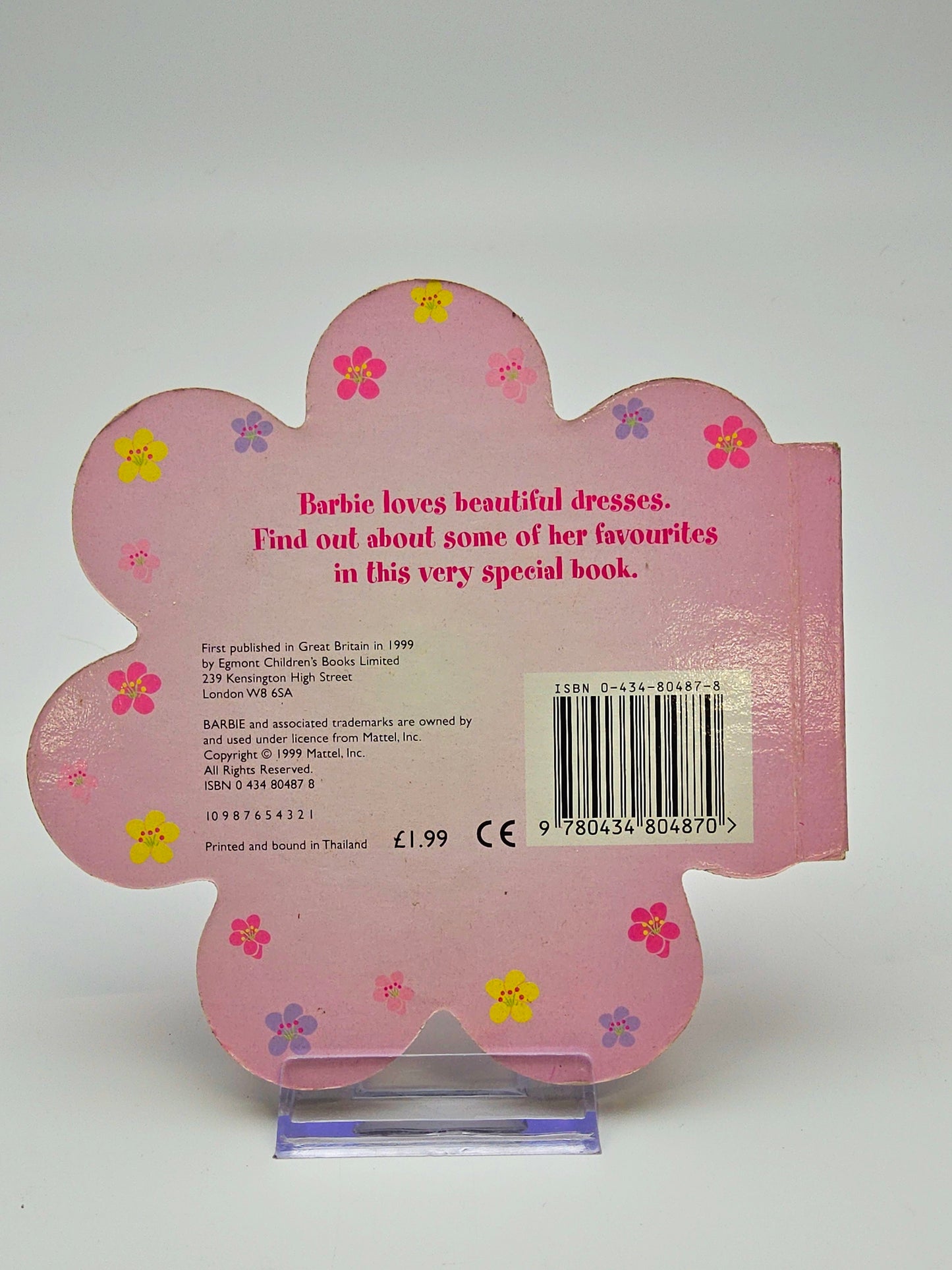 Barbie my favourite dresses book