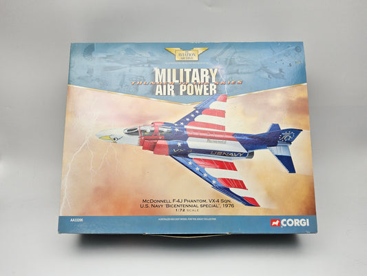 1:72 scale F4-J Phantom 2 model in box