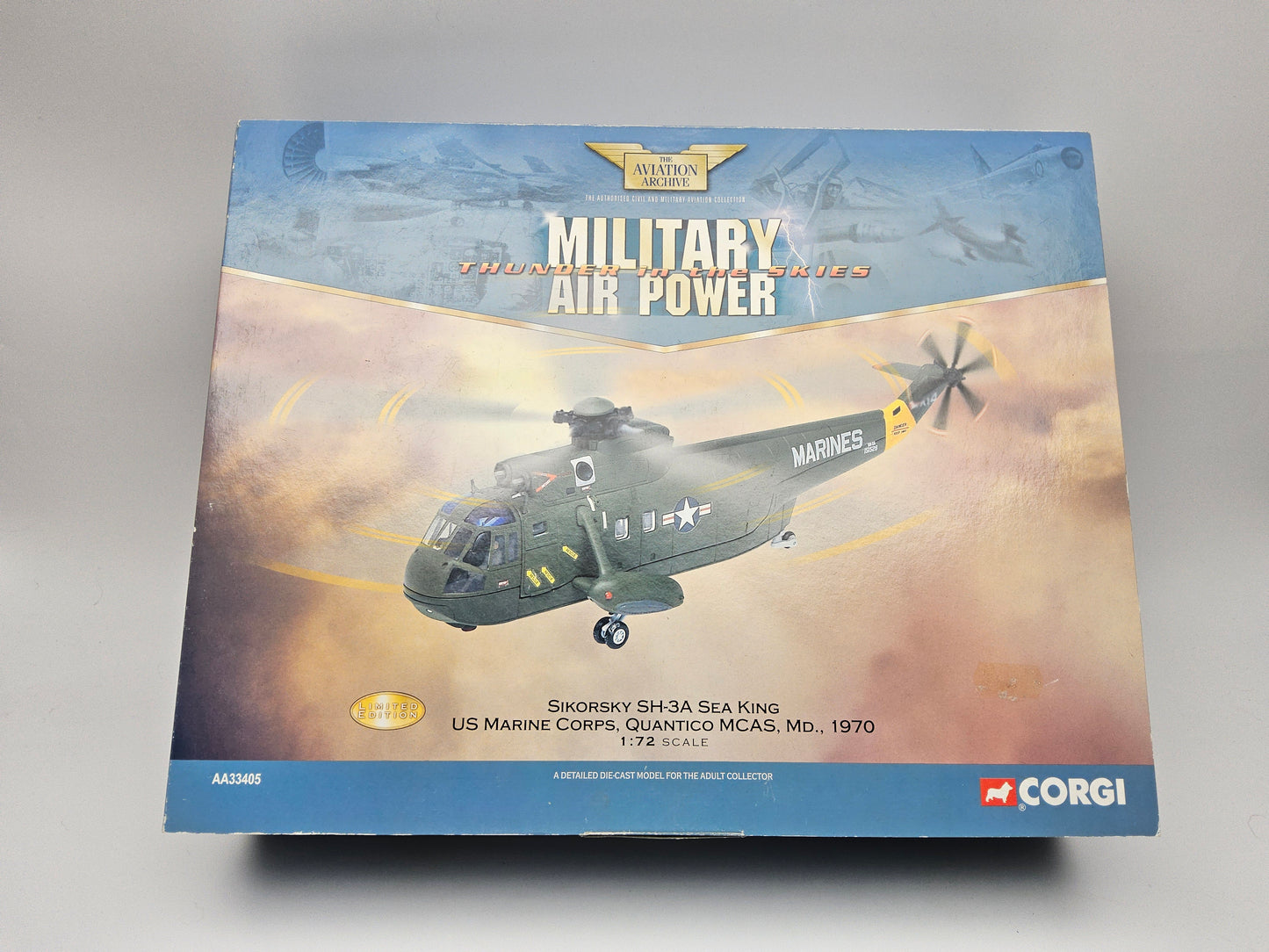 Corgi 1:72 scale Sikorsky SH 3A Sea King helicopter
