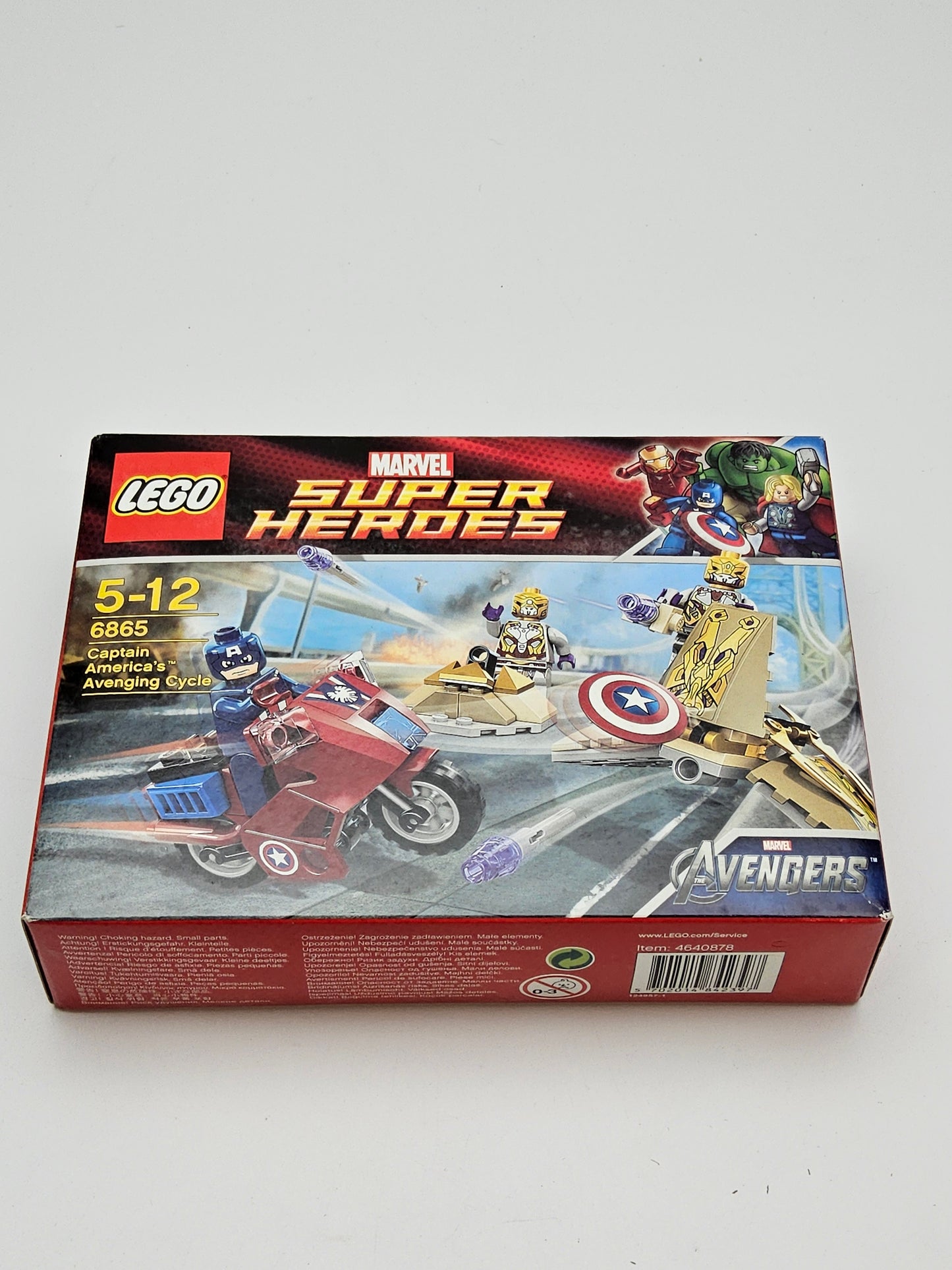 Lego 6865- captain america avenging cycle