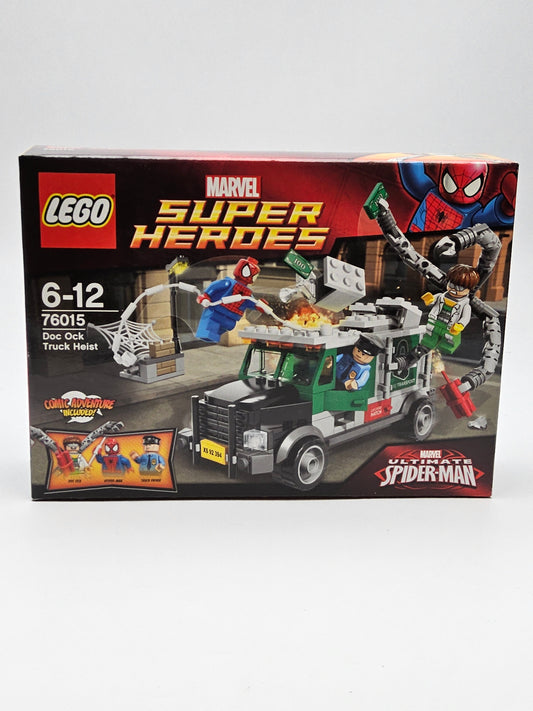 Lego 76015 doc ock truck heist sealed in original packaging