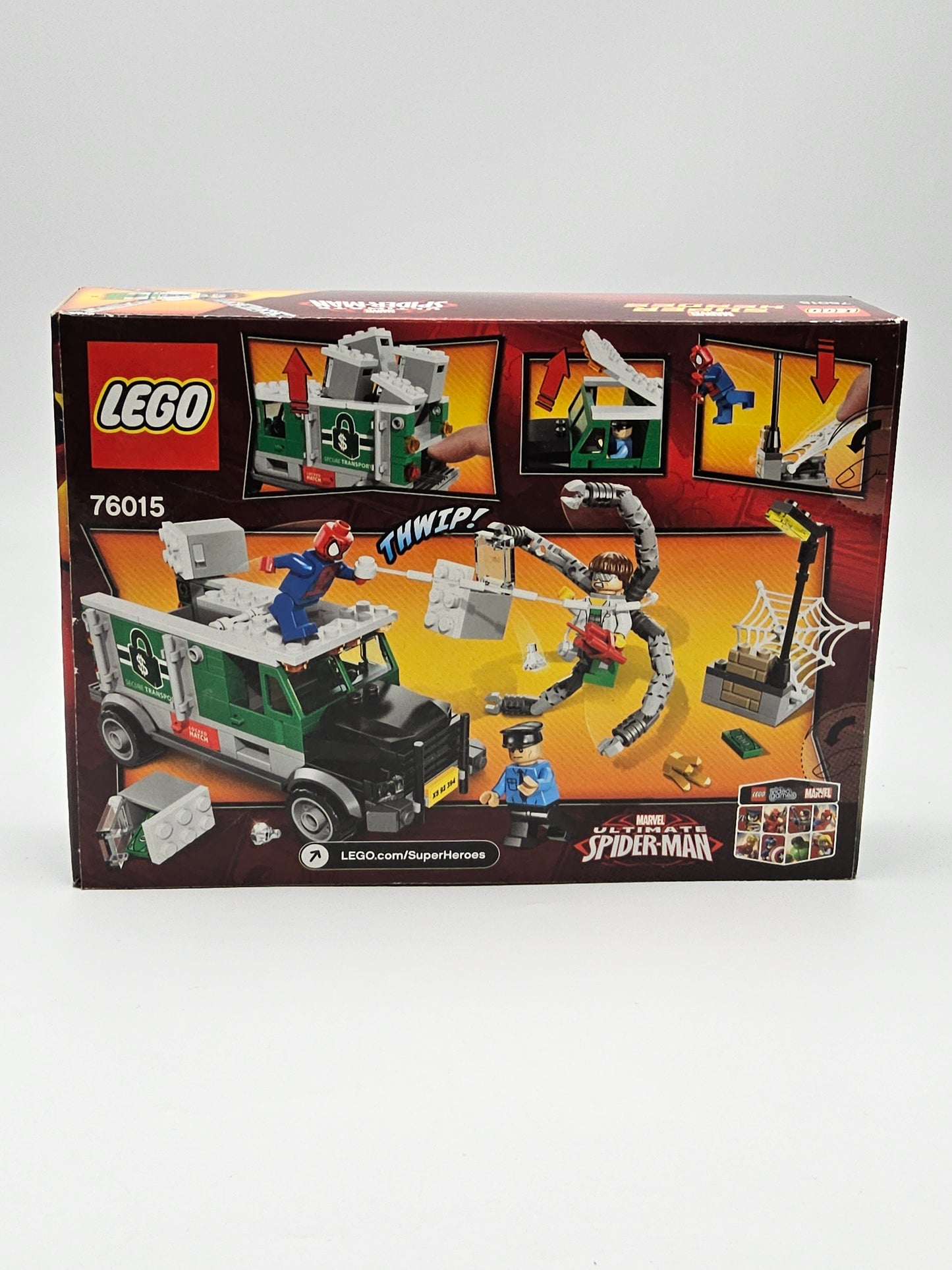 Lego 76015 doc ock truck heist sealed in original packaging