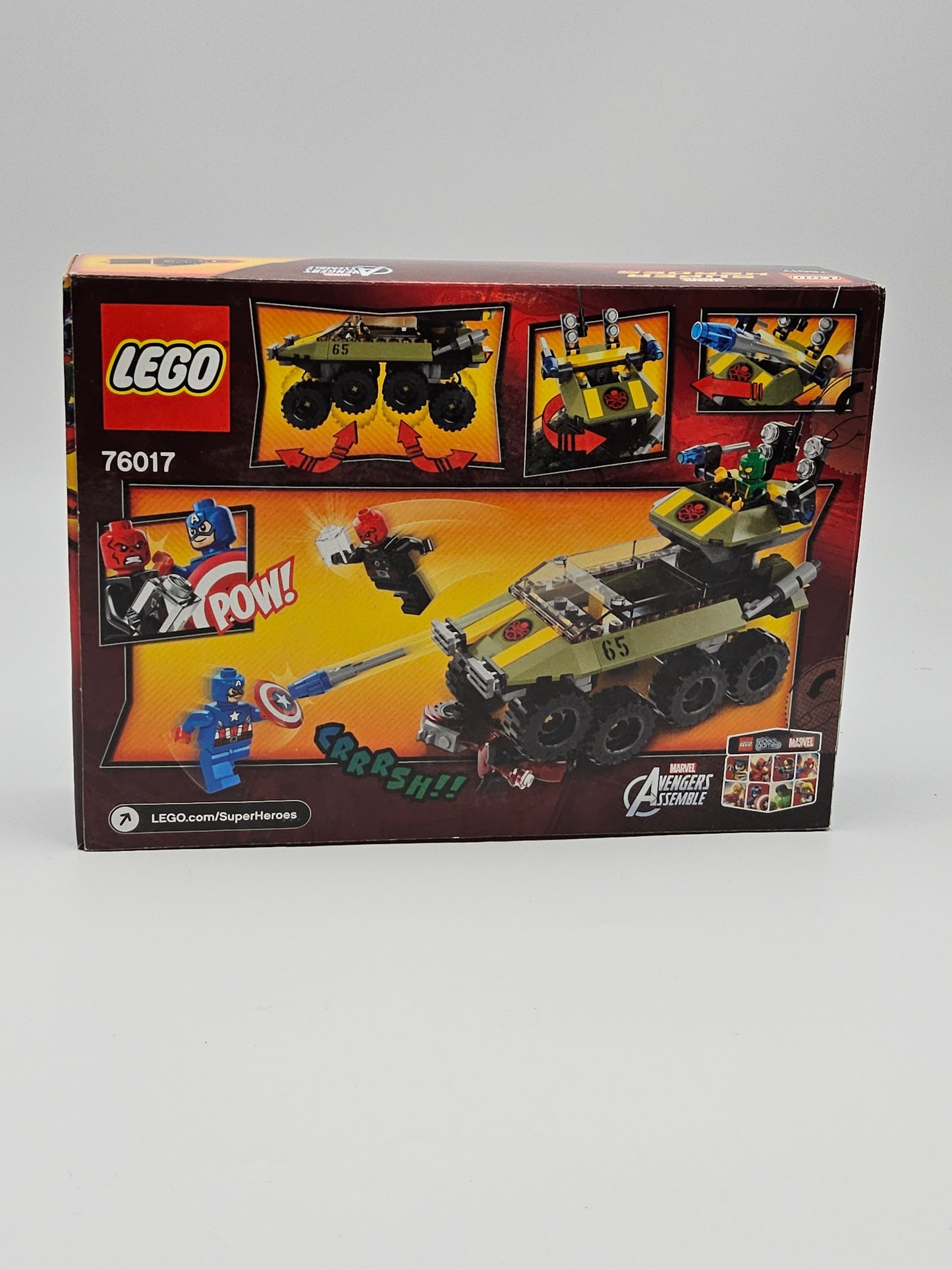76017 lego - captain america vs hydra