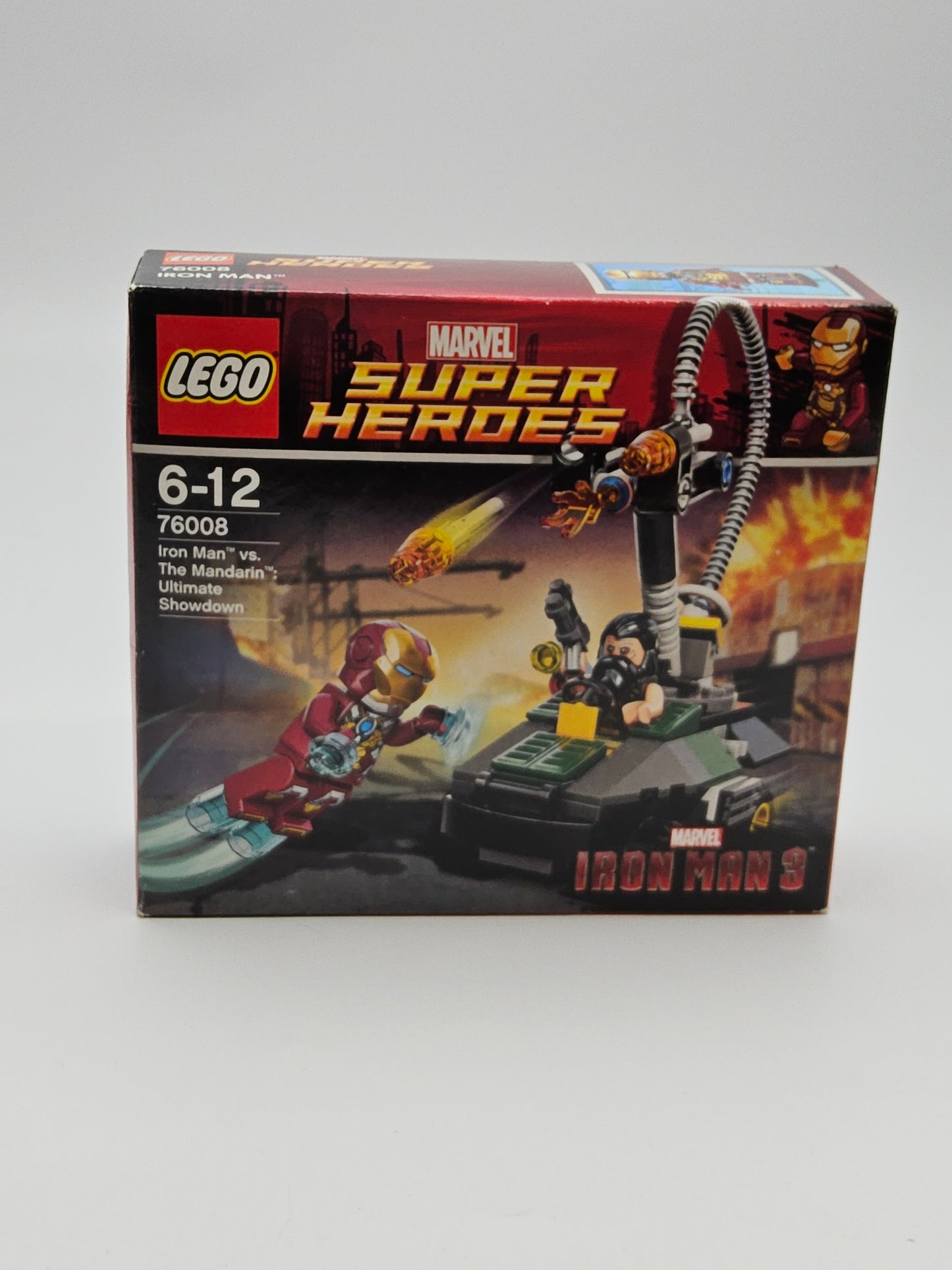Lego 76008- iron man vs. The mandarin ultimate showdown sealed