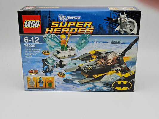 Lego 76000- arctic batman vs Mr Freeze aquaman on ice