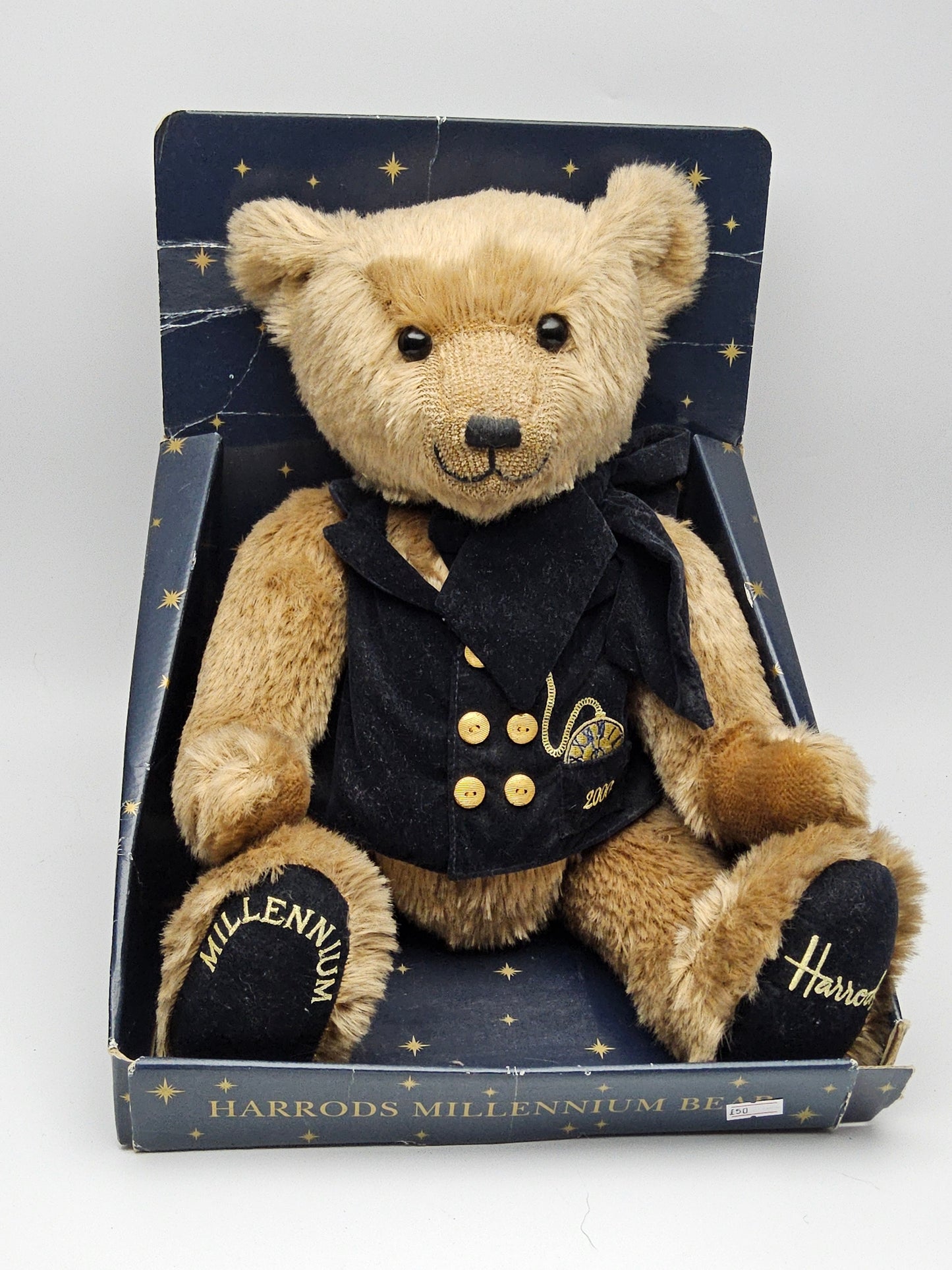 Harrods millenium bear in original box