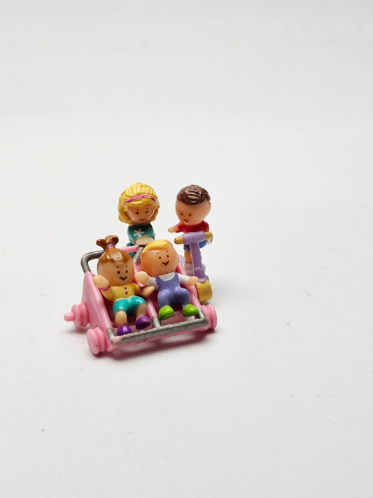 Polly pocket stroller set 100% complete
