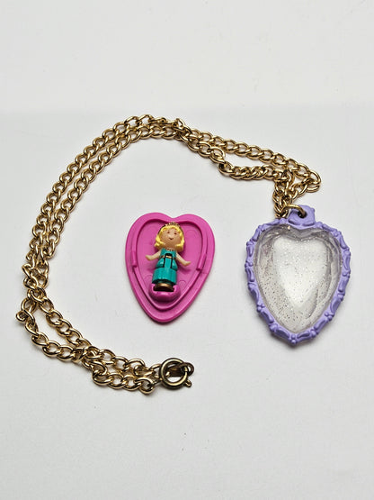 Polly pocket rose dream necklace 100% complete