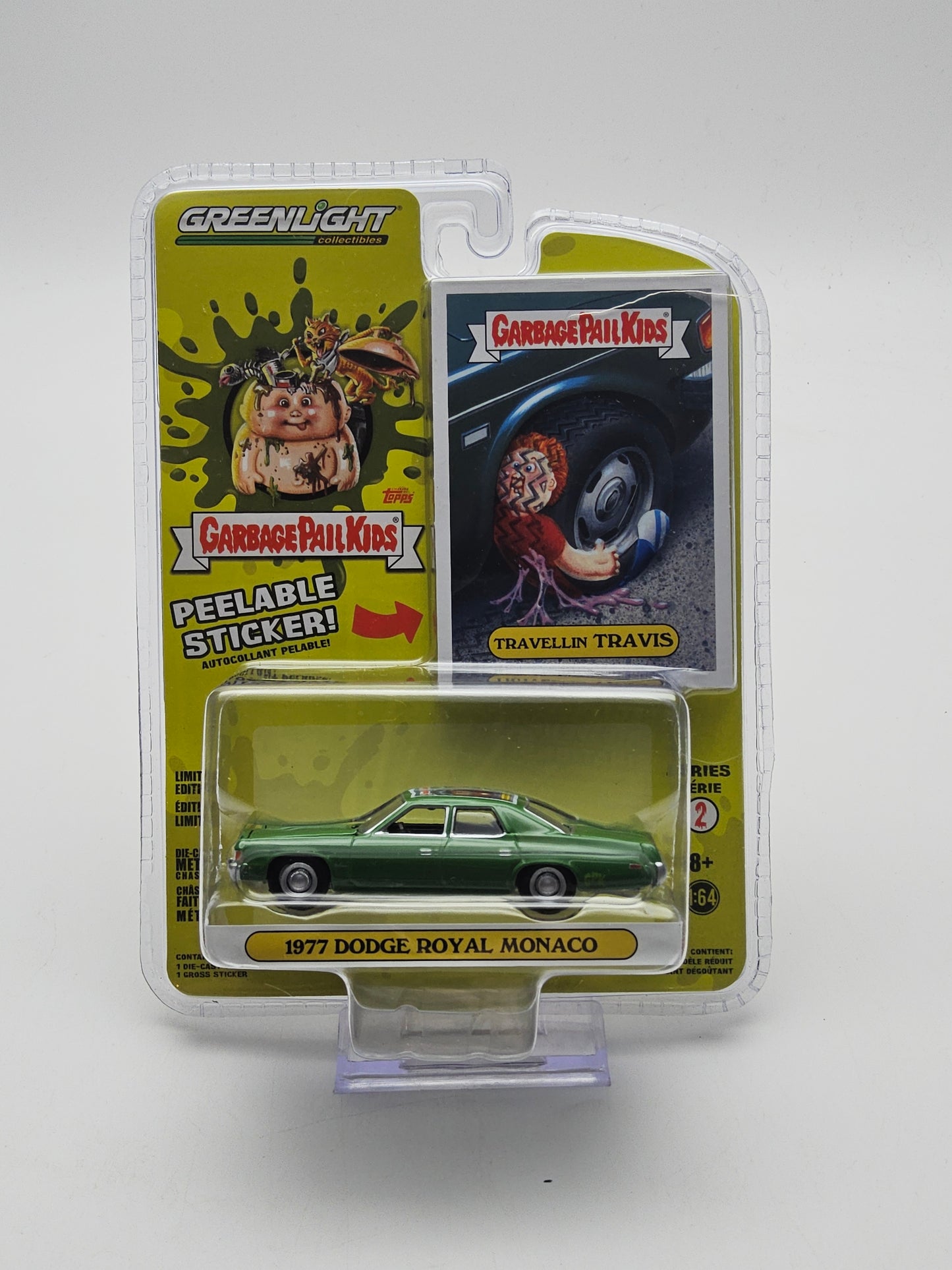 Greenlight Garbage pail Kids Travellin Travis sealed