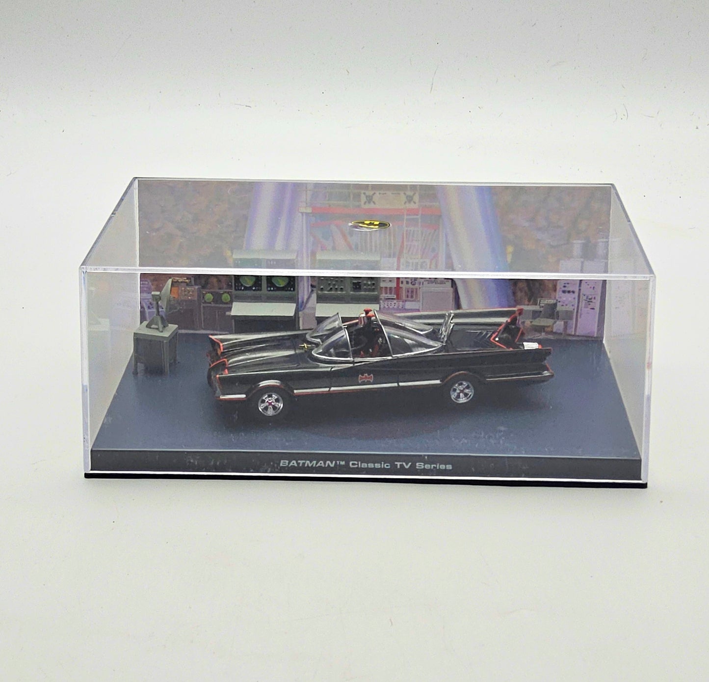 Batmobile die cast model in presentation case