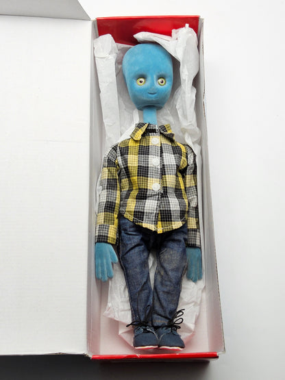 Just Landed Dad figure with box.