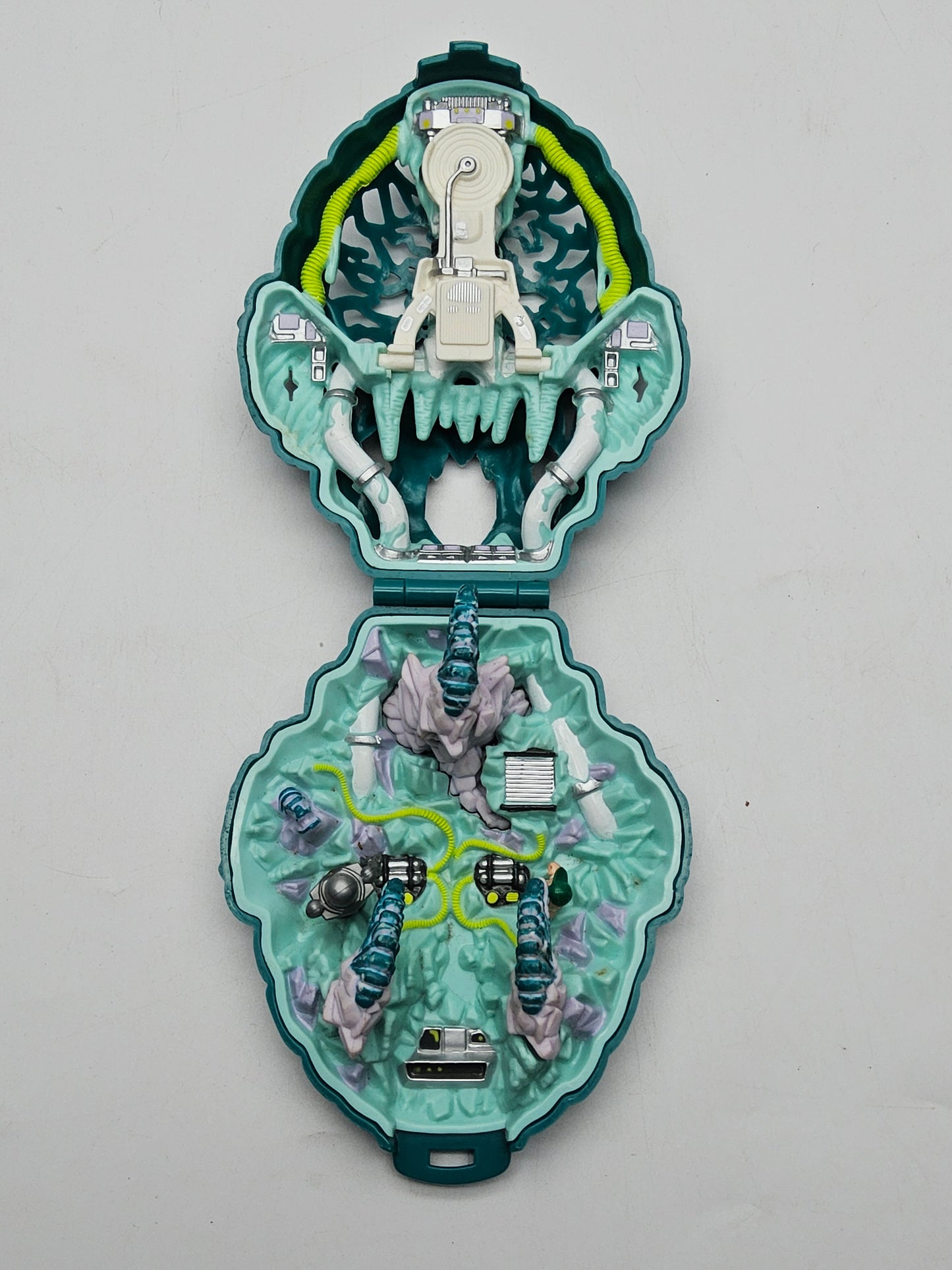 Mighty max liquidates the ice alien with backing card