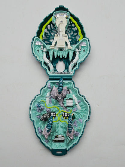 Mighty max liquidates the ice alien with backing card