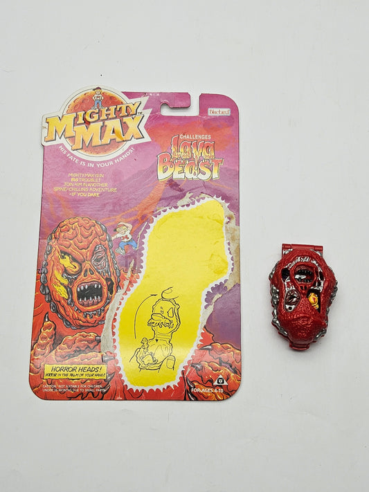 Mighty max Lava Beast with backing card