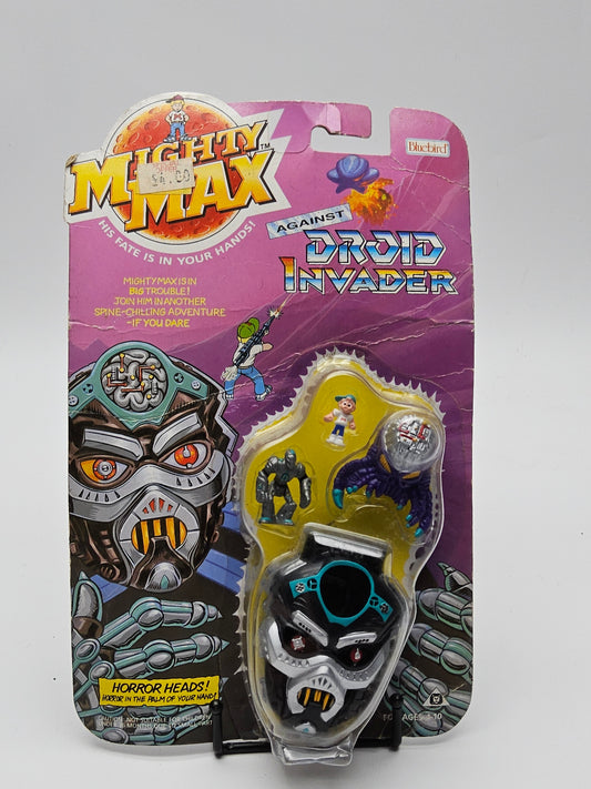 Mighty Max horror heads against robot invaders (sealed)