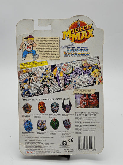 Mighty Max horror heads against robot invaders (sealed)