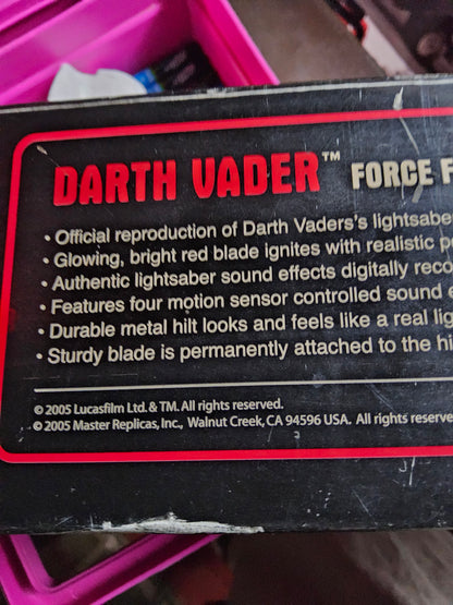 Star wars FX lightsaber collectable in complete box