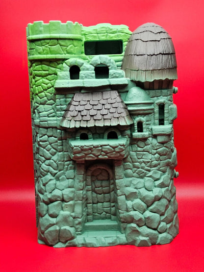 MOTU castle greyskull with sorceress figure and accessories
