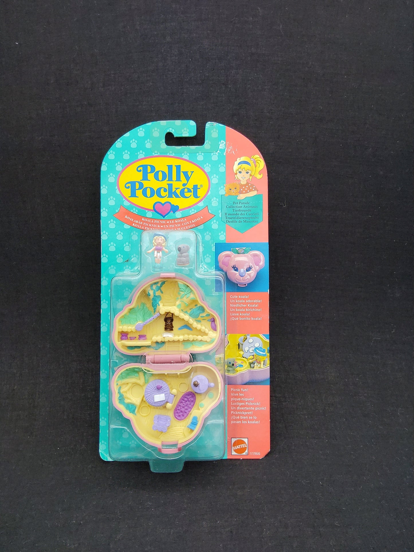 Polly pocket koala picnic sealed in original packaging
