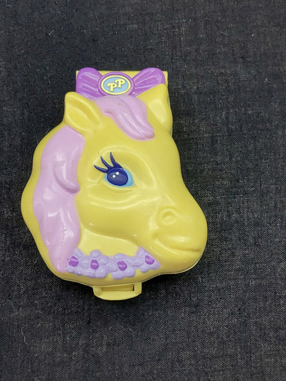 Polly pocket pony riding
