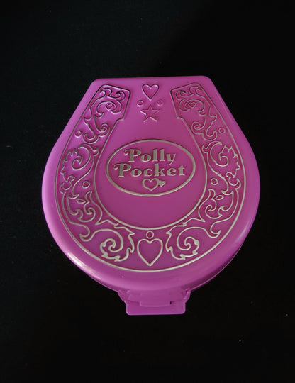 Polly pocket pony riding show with working sound