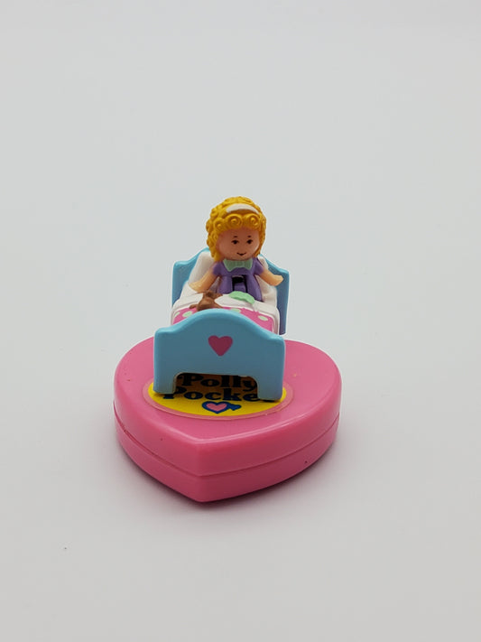 ULTRA RARE polly pocket pretty me blusher 100% complete