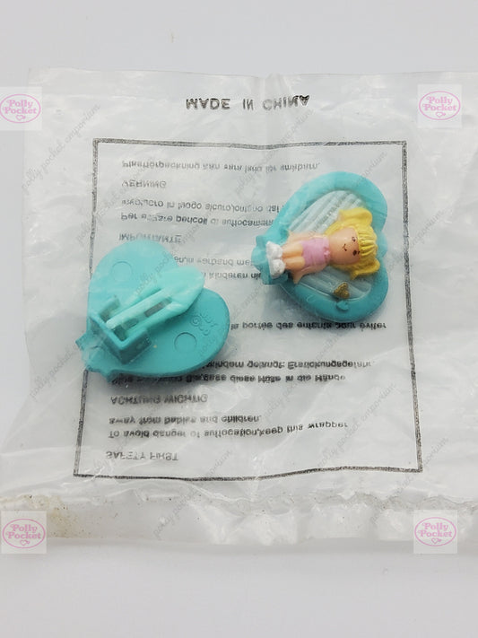 Polly pocket earrings sealed in original packaging