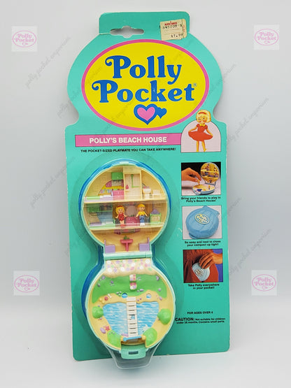 RARE VARIATION Polly pocket beach house sealed in original packaging