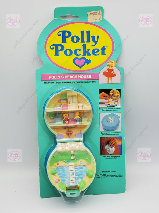 RARE VARIATION Polly pocket beach house sealed in original packaging