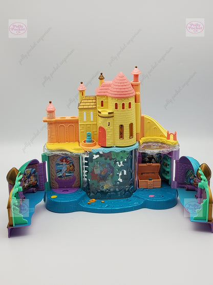 Polly pocket type little mermaid under the sea castle with characters and accessories